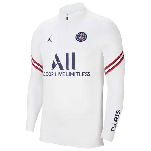 Camiseta Paris Saint Germain Strike Top ML 2021 2022 Blanco